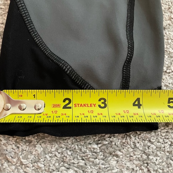 Dene Adams Women's Size 28 x 26 Concealed Carry Tactical Leggings Gray/Black - Picture 9 of 13